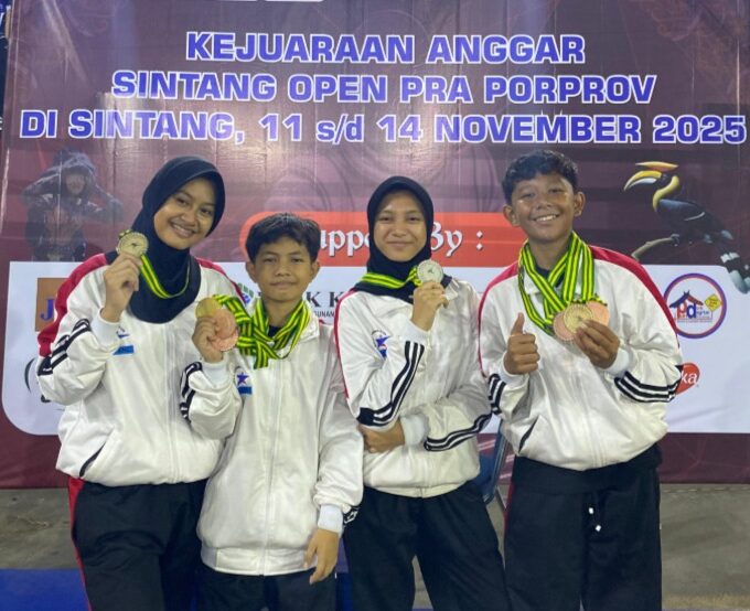 Empat Atlet MTsN Singkawang Bersinar